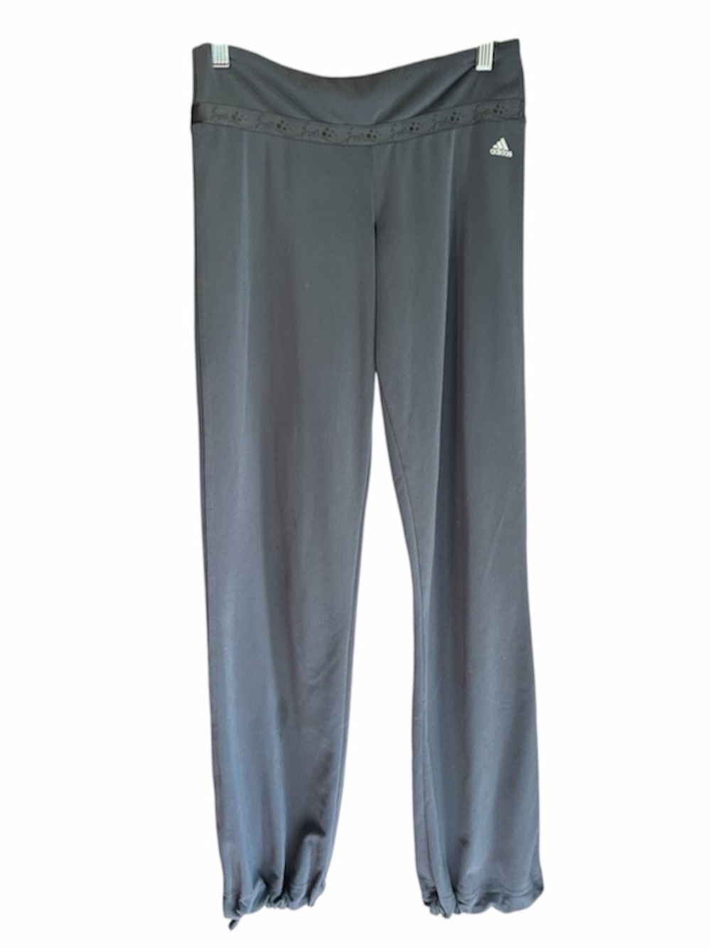 adidas Dark Gray Misses’ Jogger Sweatpants with Logo